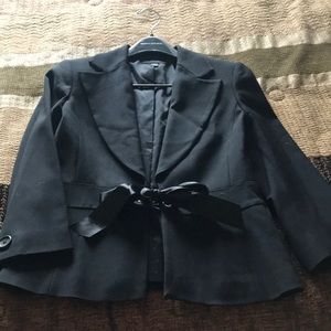Cropped dressy jacket